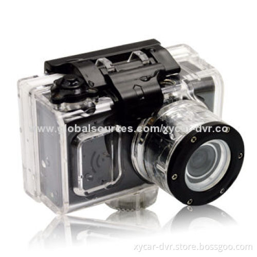 Portable External Lens Car DVR, Built-in Lithium-ion Battery, Supports Waterproof Function